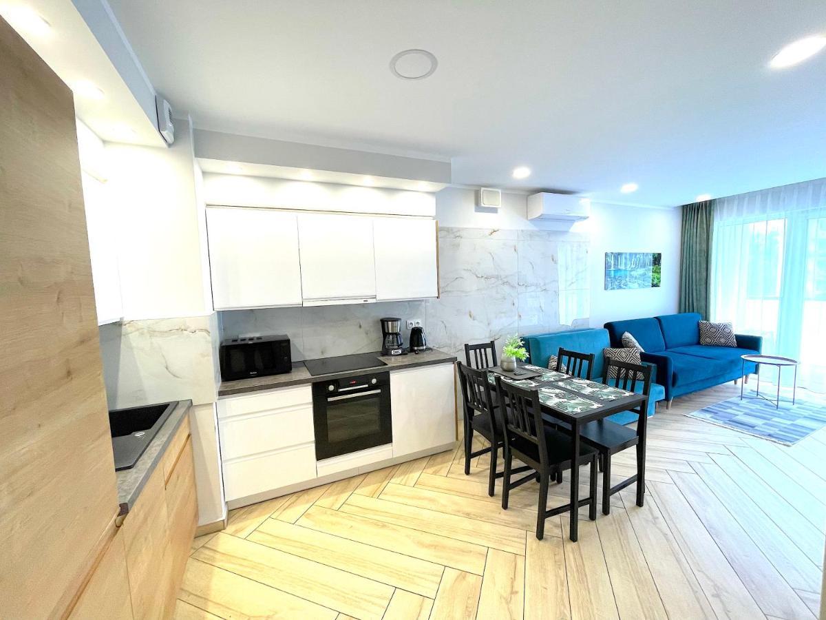 Apartament Superior Blue Przy Plazy- Free Pool, Saunas, Jacuzzi, Fitness, Salzgrotte โควอบเซก ภายนอก รูปภาพ
