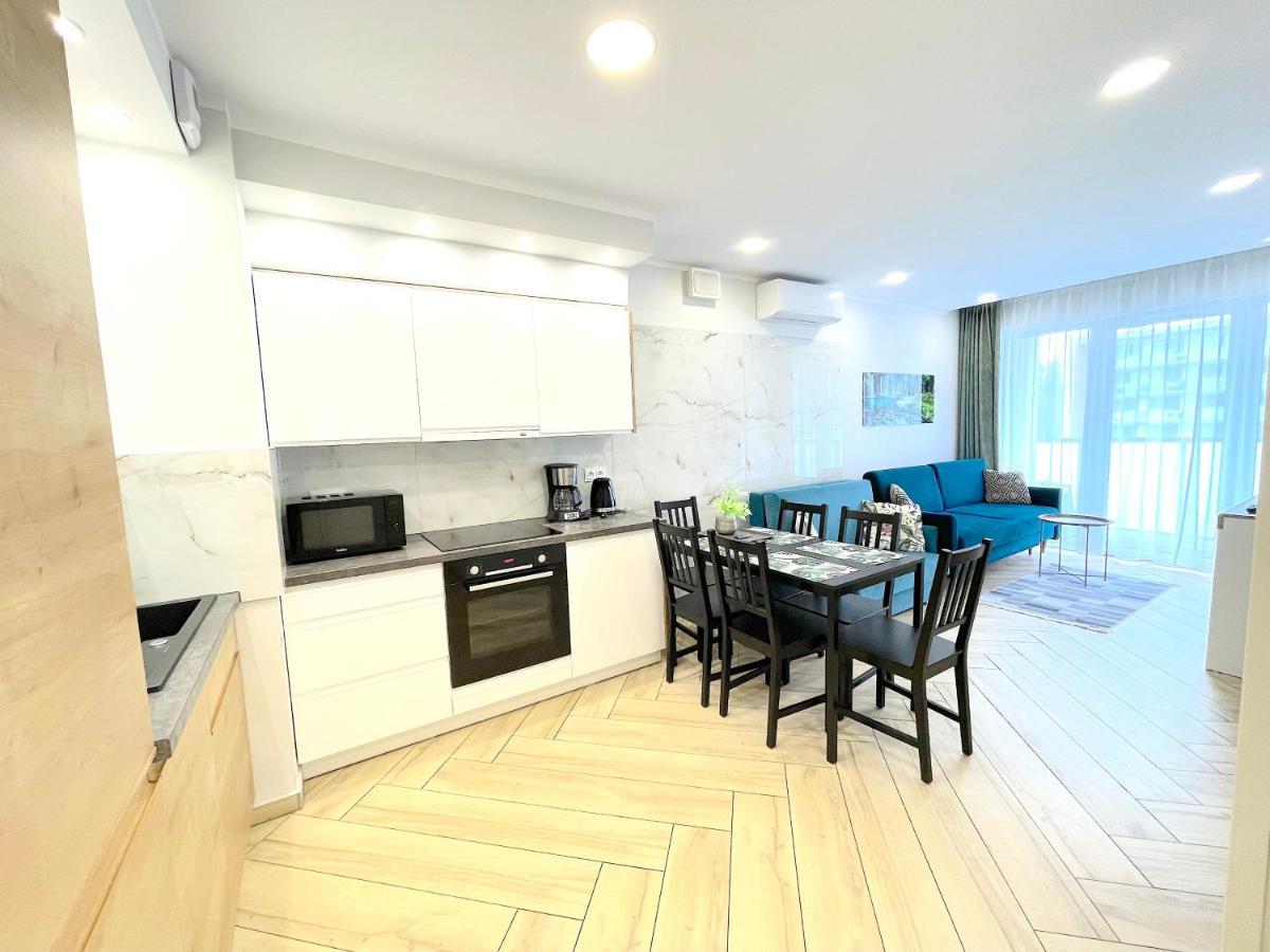 Apartament Superior Blue Przy Plazy- Free Pool, Saunas, Jacuzzi, Fitness, Salzgrotte โควอบเซก ภายนอก รูปภาพ