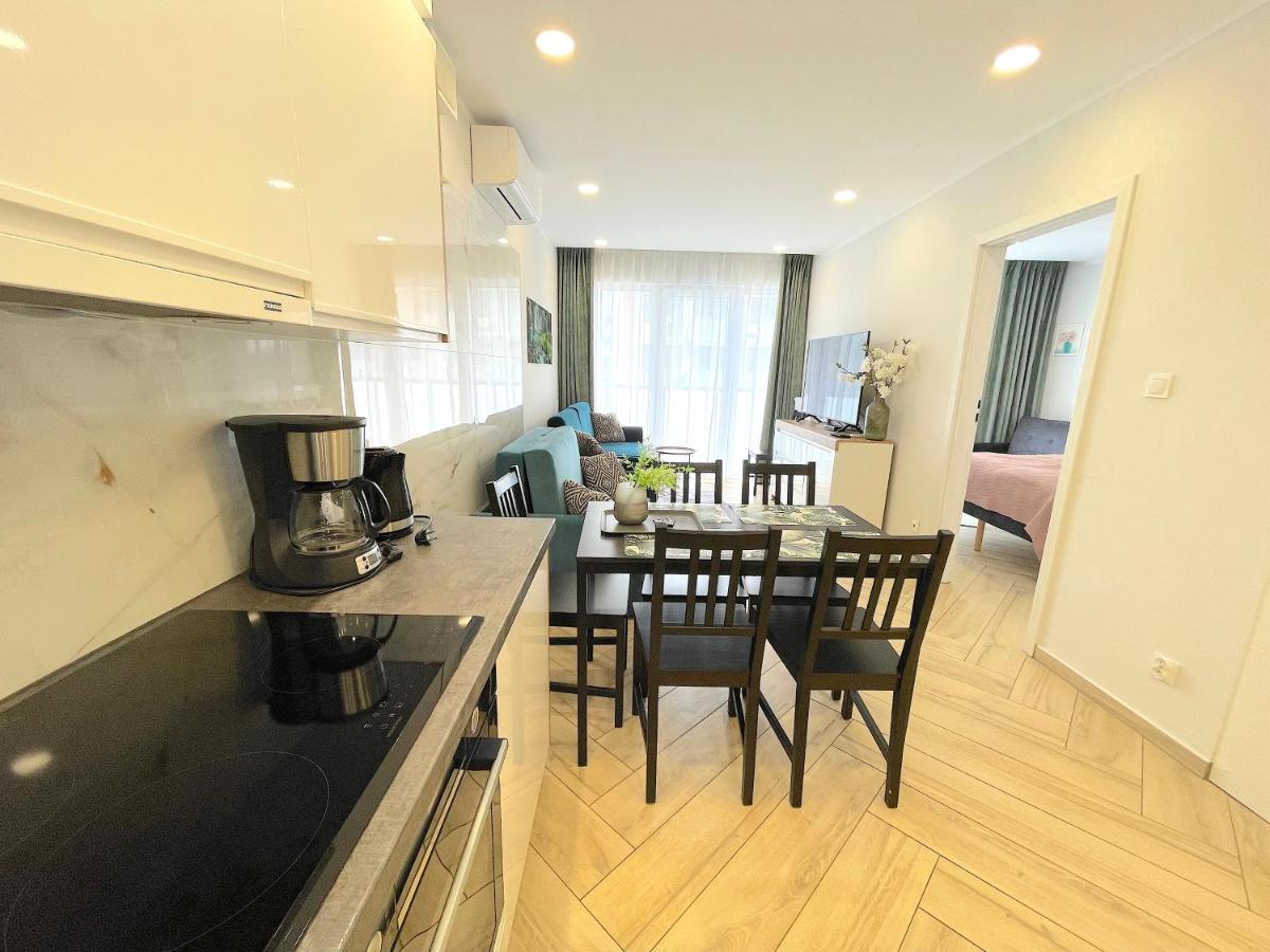 Apartament Superior Blue Przy Plazy- Free Pool, Saunas, Jacuzzi, Fitness, Salzgrotte โควอบเซก ภายนอก รูปภาพ