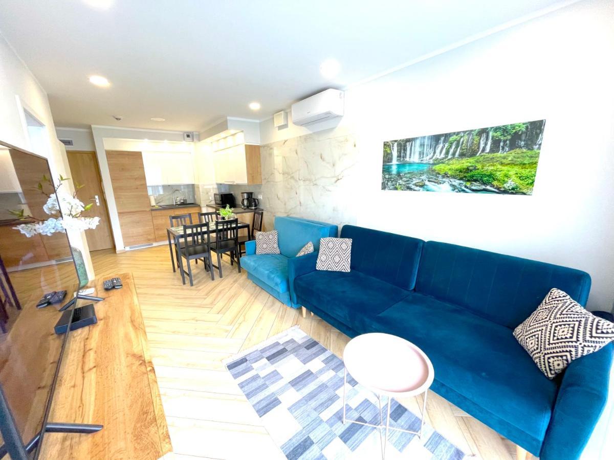 Apartament Superior Blue Przy Plazy- Free Pool, Saunas, Jacuzzi, Fitness, Salzgrotte โควอบเซก ภายนอก รูปภาพ