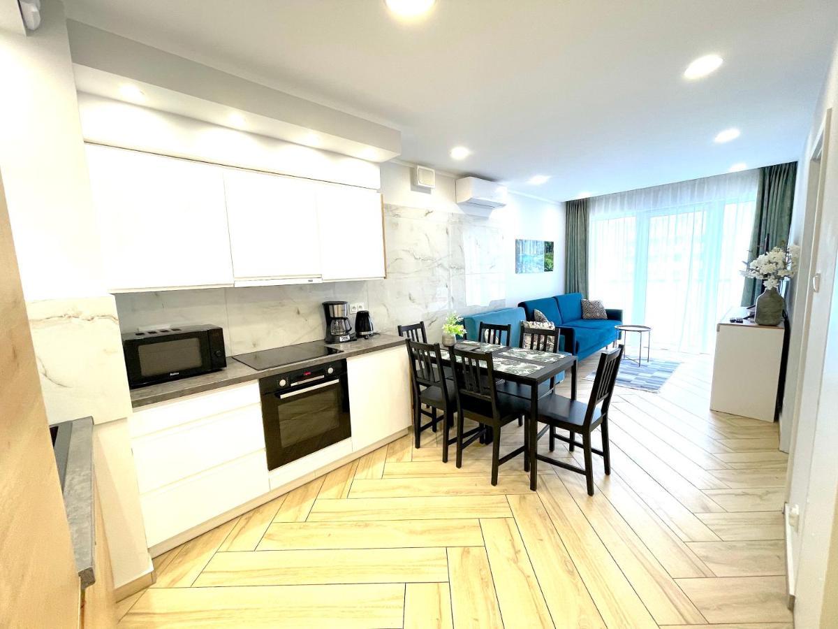 Apartament Superior Blue Przy Plazy- Free Pool, Saunas, Jacuzzi, Fitness, Salzgrotte โควอบเซก ภายนอก รูปภาพ