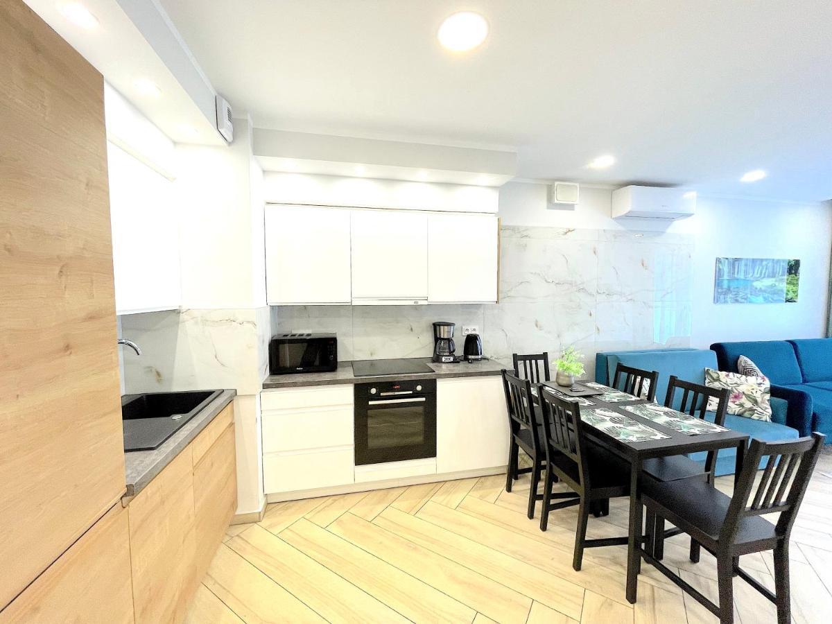 Apartament Superior Blue Przy Plazy- Free Pool, Saunas, Jacuzzi, Fitness, Salzgrotte โควอบเซก ภายนอก รูปภาพ