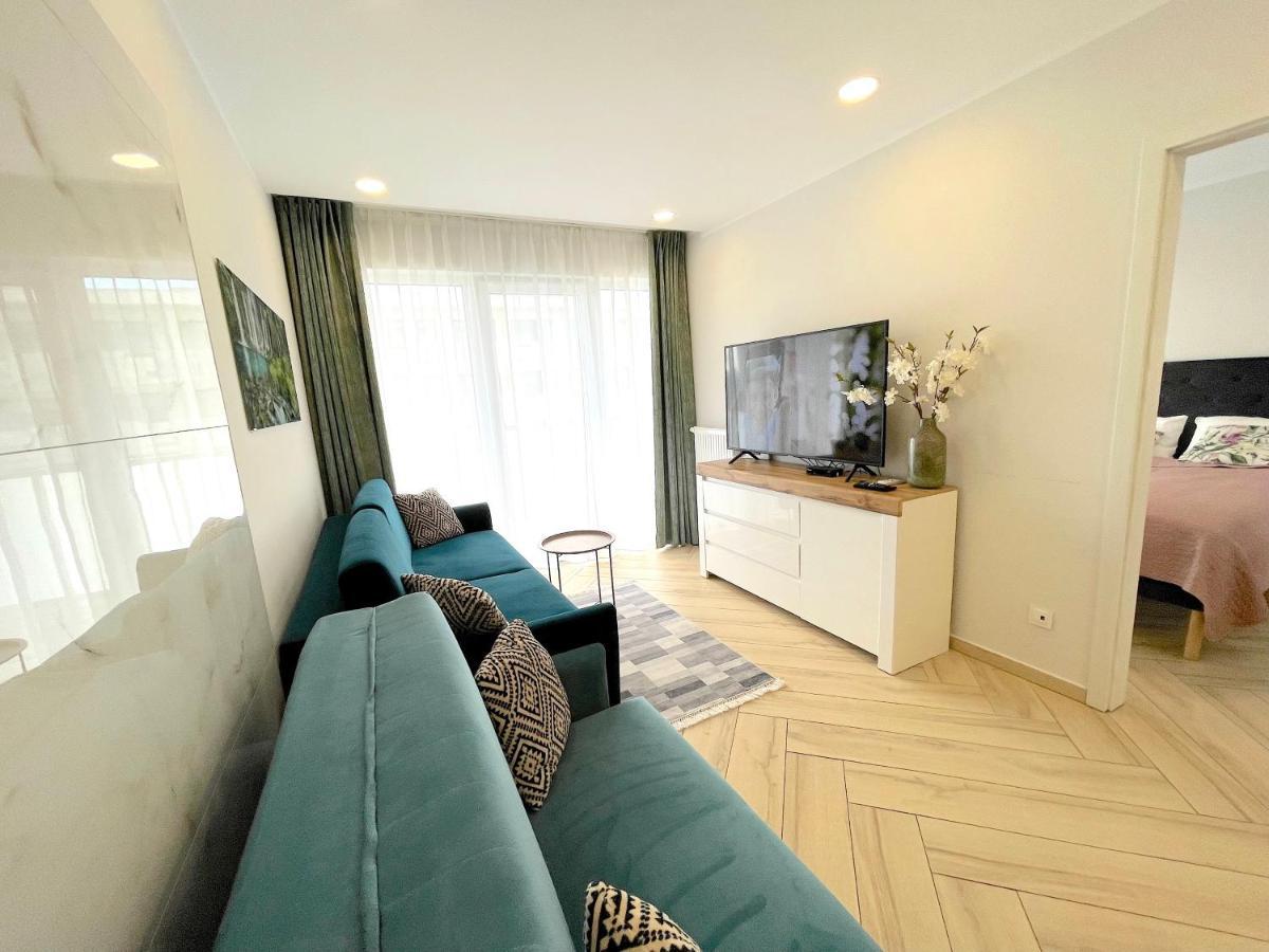 Apartament Superior Blue Przy Plazy- Free Pool, Saunas, Jacuzzi, Fitness, Salzgrotte โควอบเซก ภายนอก รูปภาพ