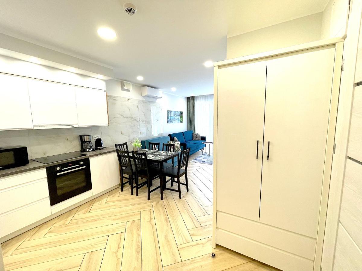 Apartament Superior Blue Przy Plazy- Free Pool, Saunas, Jacuzzi, Fitness, Salzgrotte โควอบเซก ภายนอก รูปภาพ
