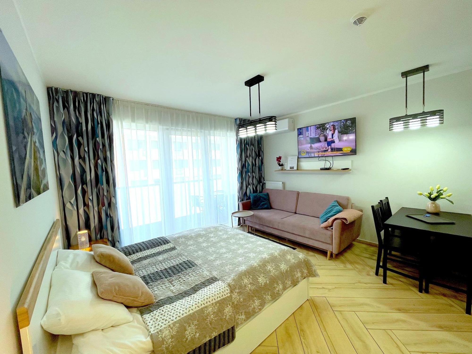 Apartament Superior Blue Przy Plazy- Free Pool, Saunas, Jacuzzi, Fitness, Salzgrotte โควอบเซก ภายนอก รูปภาพ
