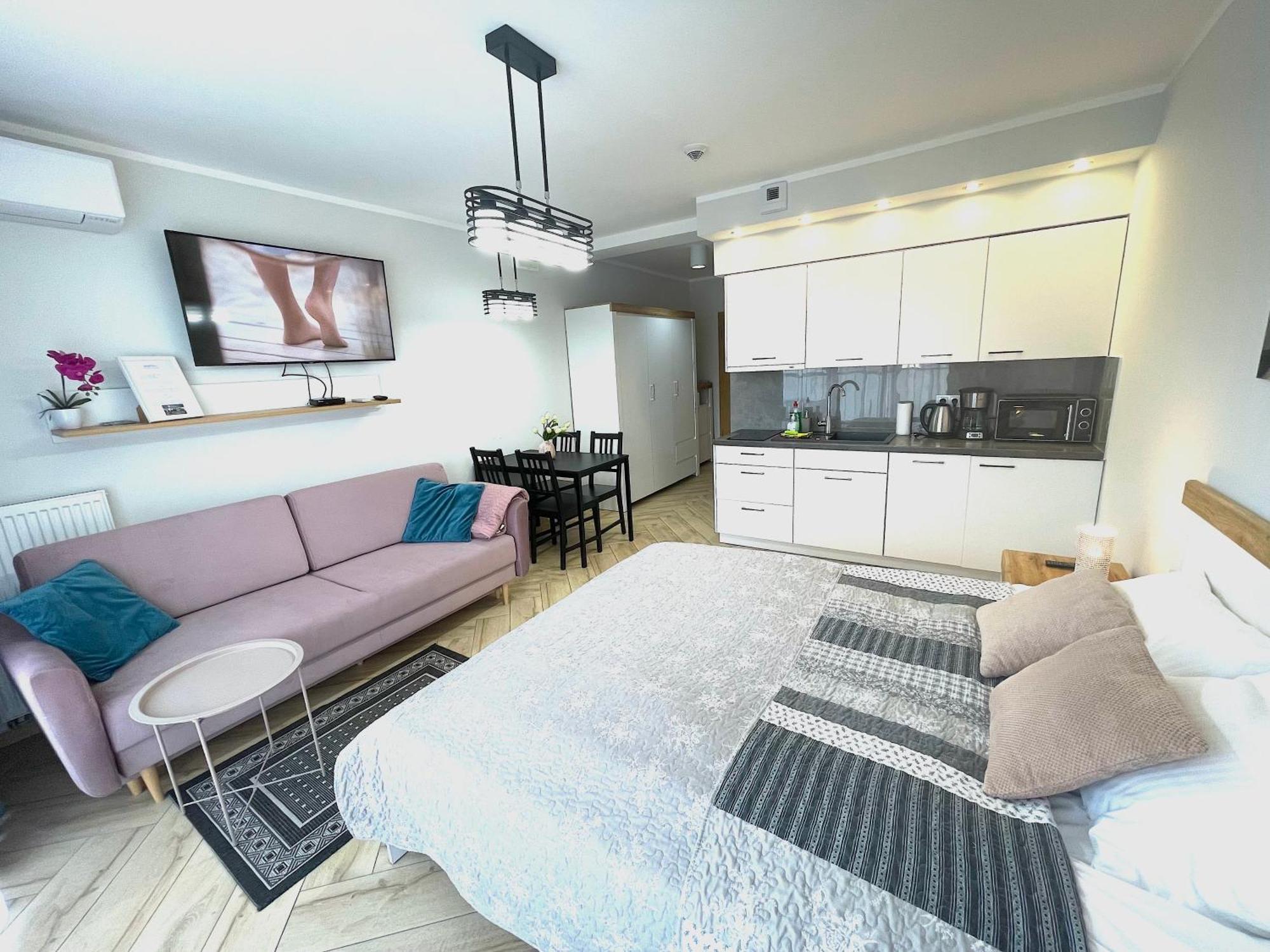 Apartament Superior Blue Przy Plazy- Free Pool, Saunas, Jacuzzi, Fitness, Salzgrotte โควอบเซก ภายนอก รูปภาพ
