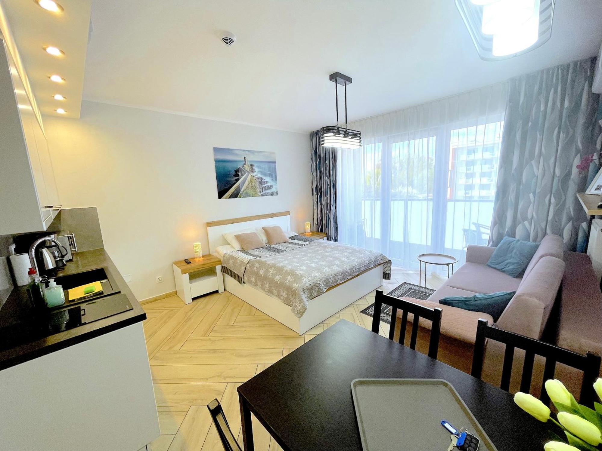 Apartament Superior Blue Przy Plazy- Free Pool, Saunas, Jacuzzi, Fitness, Salzgrotte โควอบเซก ภายนอก รูปภาพ