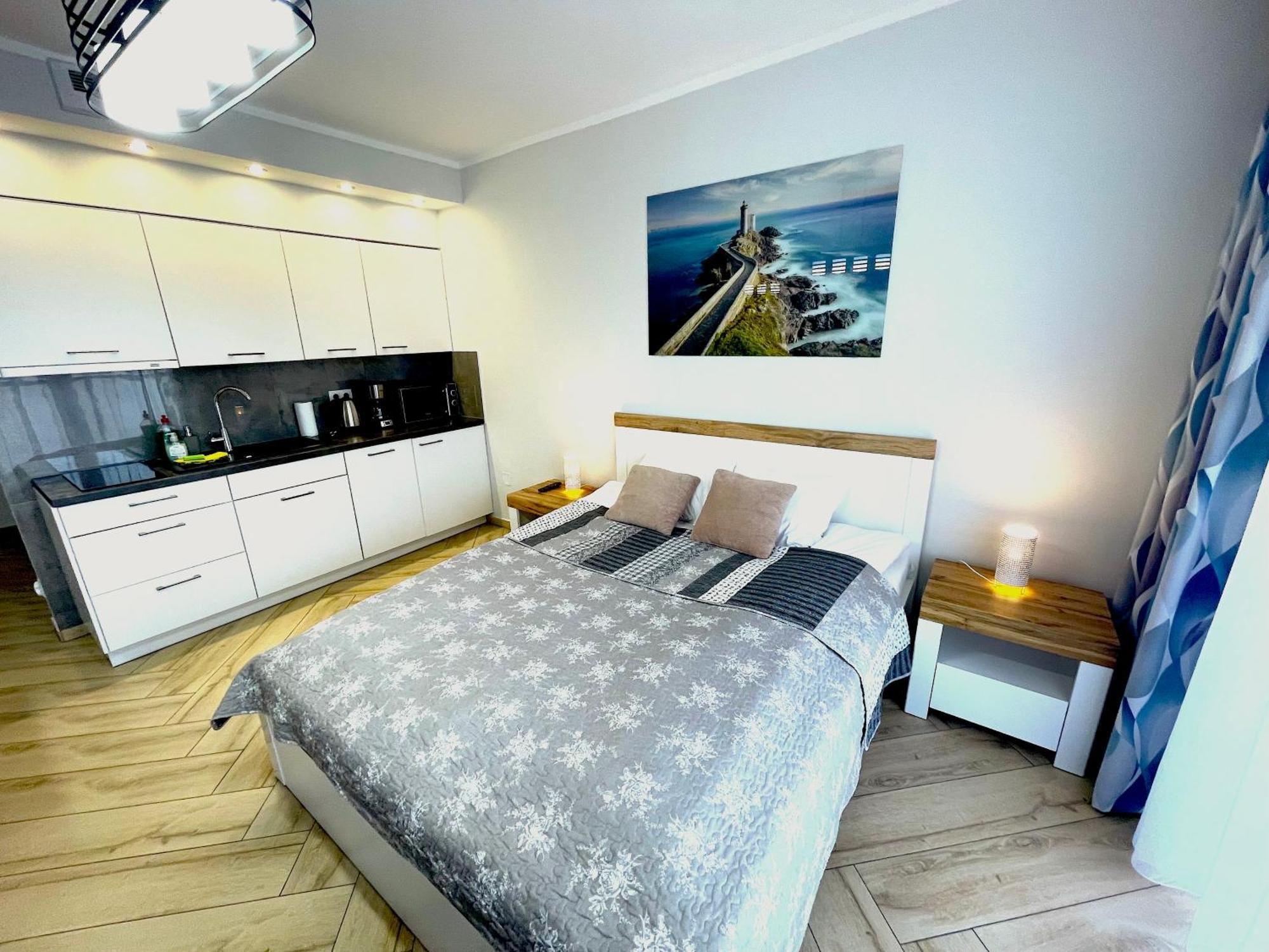 Apartament Superior Blue Przy Plazy- Free Pool, Saunas, Jacuzzi, Fitness, Salzgrotte โควอบเซก ภายนอก รูปภาพ